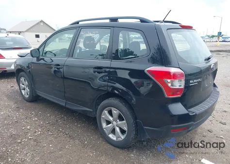 2015 Subaru Forester 2.5I from USA, damaged, VIN JF2SJABC6FH530455